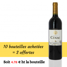 Château de Cénac Prestige 2020 Rouge 10+2