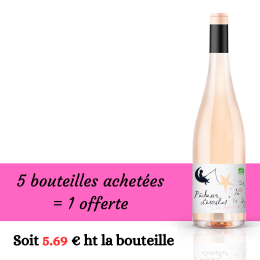 Pêcheur d'Etoiles de roses Rosé 5+1