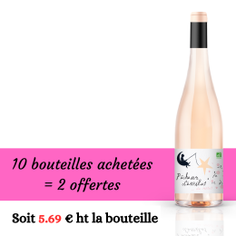 Pêcheur d'Etoiles de roses Rosé 10+2