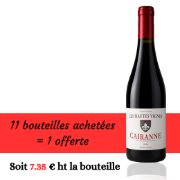 Les Hautes Vignes Cairanne 2020 Rouge 11+1