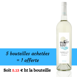 Carrelet d'Estuaire Confidences 2025 Blanc 5+1